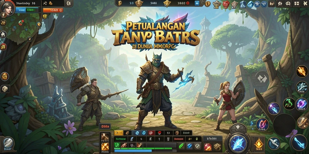 Gameplay seru dan menantang di dunia 3446 yang luas.