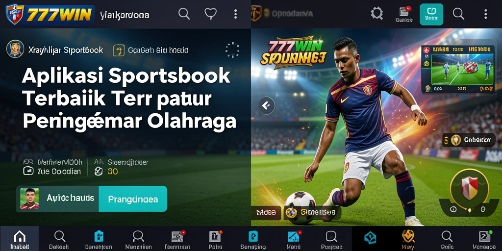 Tampilan menarik dari gameplay taruhan di 777WIN.