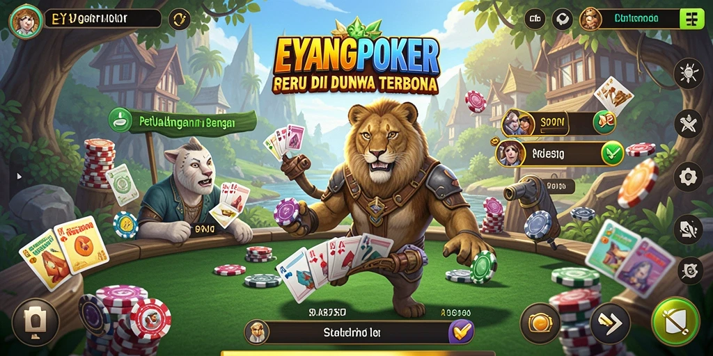 Gameplay seru di dunia terbuka EYANGPOKER.