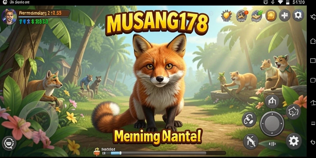 Tangkapan layar dari gameplay seru di MUSANG178.